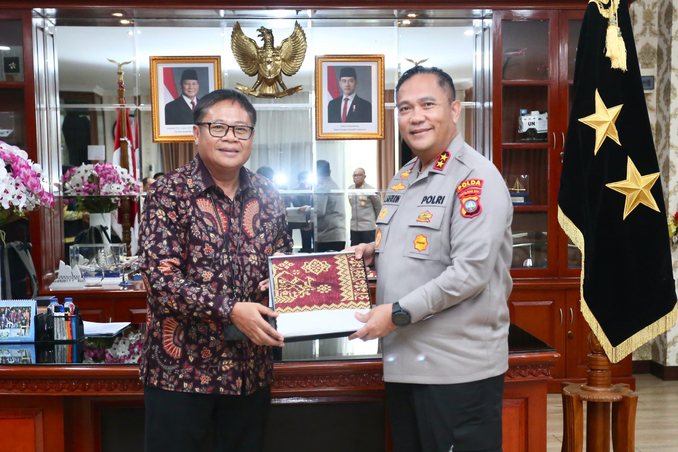 Kapolda Kepri Bahas Sejumlah Isu Strategis Bersama Perwakilan Bank Indonesia