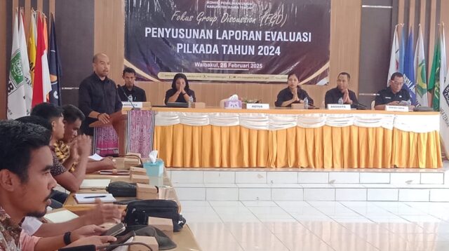 Kegiatan Fokus Group Discussion (FGD), Penyusunan Laporan Evaluasi Pilkada 2024,