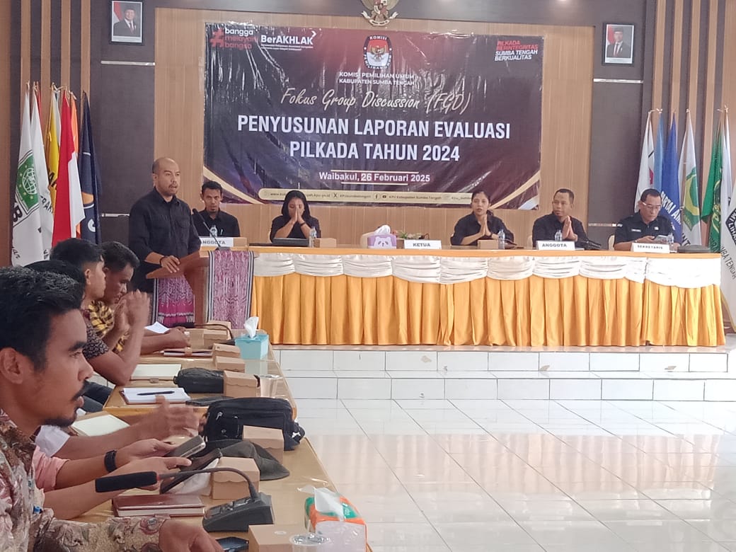 Kegiatan Fokus Group Discussion (FGD), Penyusunan Laporan Evaluasi Pilkada 2024,