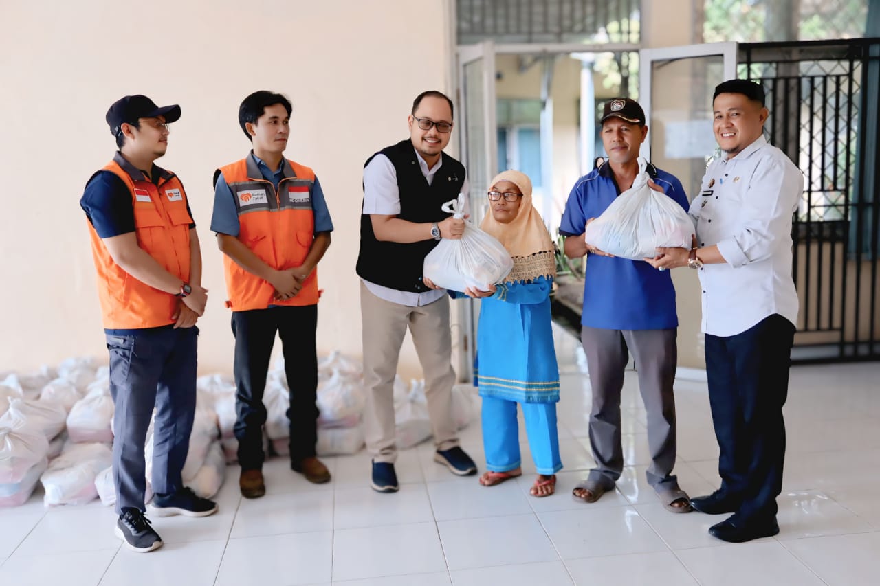 Jelang Ramadan, Medco E&P Lematang Bagikan Bantuan Sembako untuk Kelompok Rentan di Gunung Megang