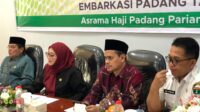 Tinjau Persiapan Haji di Embarkasi Padang, Lisda Hendrajoni Tekankan Evaluasi Sistem