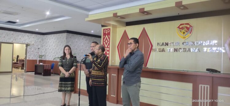 Lusa, 1Maret 2025, Gubernur dan Wagub NTT Tiba di Kupang