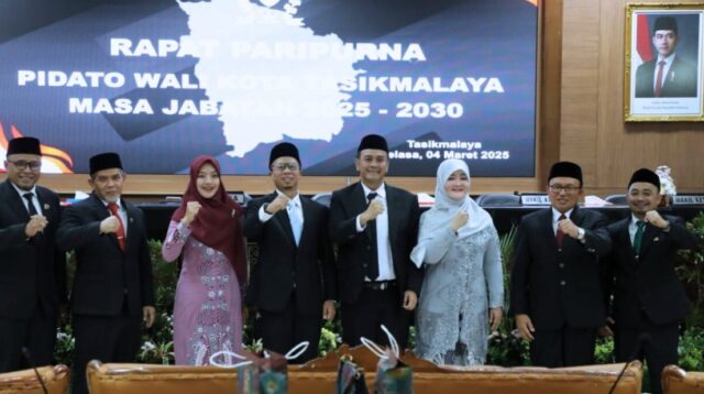 Serah Terima Jabatan Wali Kota dan Wakil Wali Kota Tasikmalaya Masa Jabatan 2025-2030