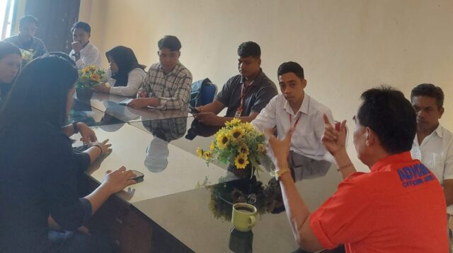 Ketua DPW MOI Berikan Pembekalan Jurnalistik Gratis