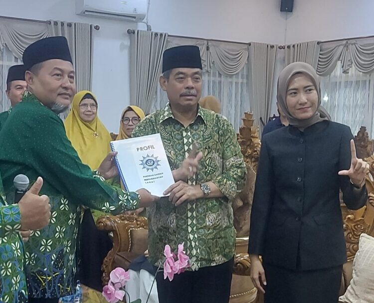 Audiensi PDM dan PDA Muhammadiyah Lahat dengan Bupati dan Wakil Bupati Lahat