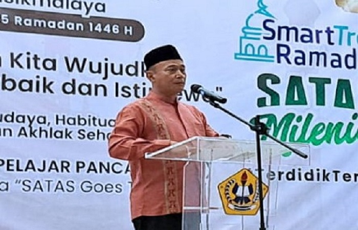Sekda Kota Tasikmalaya Hadiri Kegiatan Smart Tren Ramadhan 2025 di SMAN 1 Tasikmalaya