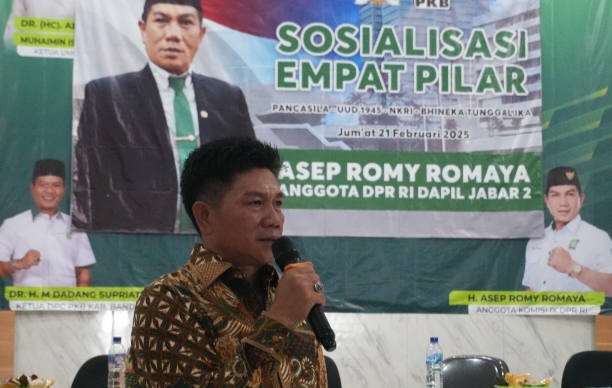 Anggota Komisi IX DPR RI Asep Romy Romaya Gelar Sosialisasi Empat Pilar