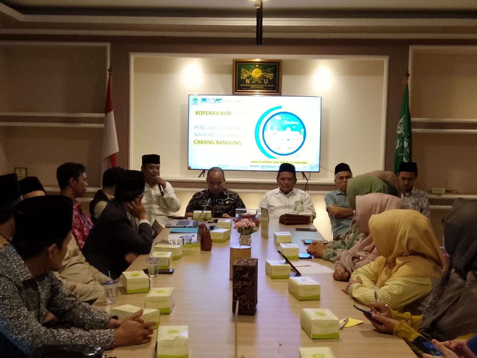 PCNU Kota Bandung Bersama Dinas Koperasi dan UKM Sosialisasikan Pengembangan Koperasi di Kalangan NU