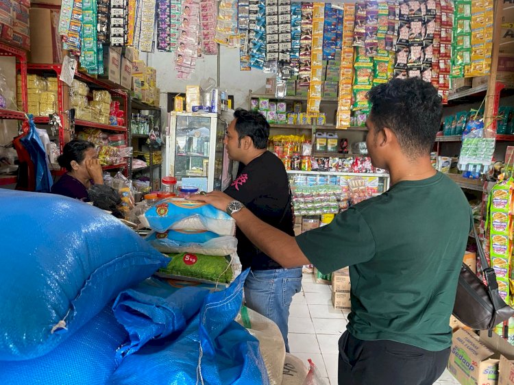 Polres Sumba Barat Cek Ketersediaan dan Harga Bahan Pokok Jelang Ramadhan