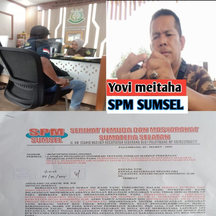 SPM Sumsel Bongkar Dugaan Korupsi di Empat Puskesmas OKI: Pelayanan Kesehatan Terancam!