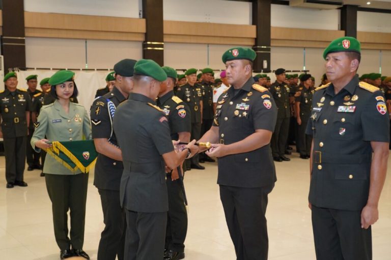 Pangdam IX/Udayana Pimpin Sertijab, Brigjen TNI Moch. Sjasul Arief Resmi Jabat Danrem 162/WB