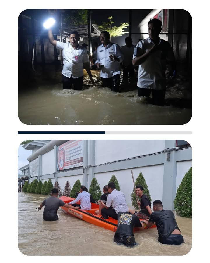 Tinjau Banjir di Lapas Cikarang, Dirjenpas Pastikan Layanan Warga Binaan Tetap Berjalan