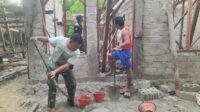 Pembangunan RTLH oleh Satgas TMMD Kodim 1601/Sumba Timur Terus Dikebut