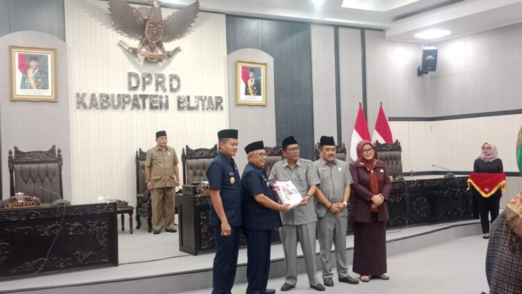 DPRD Kabupaten Blitar Gelar Rapat Paripurna Penyampaian Pokok-Pokok Pikiran 2026