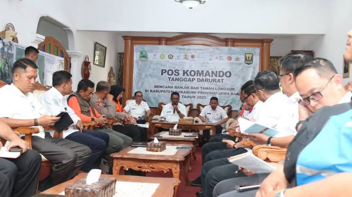 Gelar Rapat Evaluasi Pemkab Perpanjangan Masa Tanggap Darurat Infrastuktur