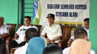 Pemkab OKI – PT Sampoerna Agro Salurkan Bantuan Kepada Warga Terdampak Banjir di Pematang Panggang