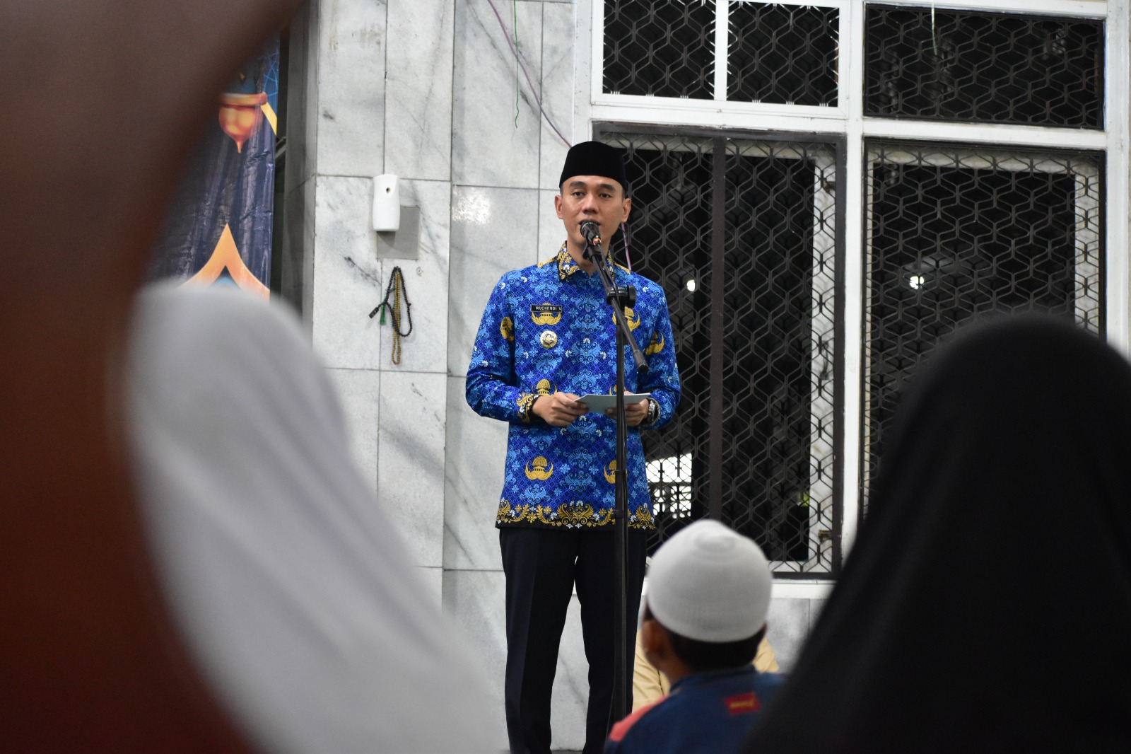 Bupati OKI Hadiri Peringatan Nuzulul Qur'an di Masjid Agung Sholihin Kayuagung