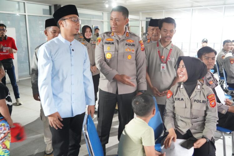 Polres Tasikmalaya Kota Gelar Donor Darah Superhero Ramadan,Setetes Darah Sejuta Harapan