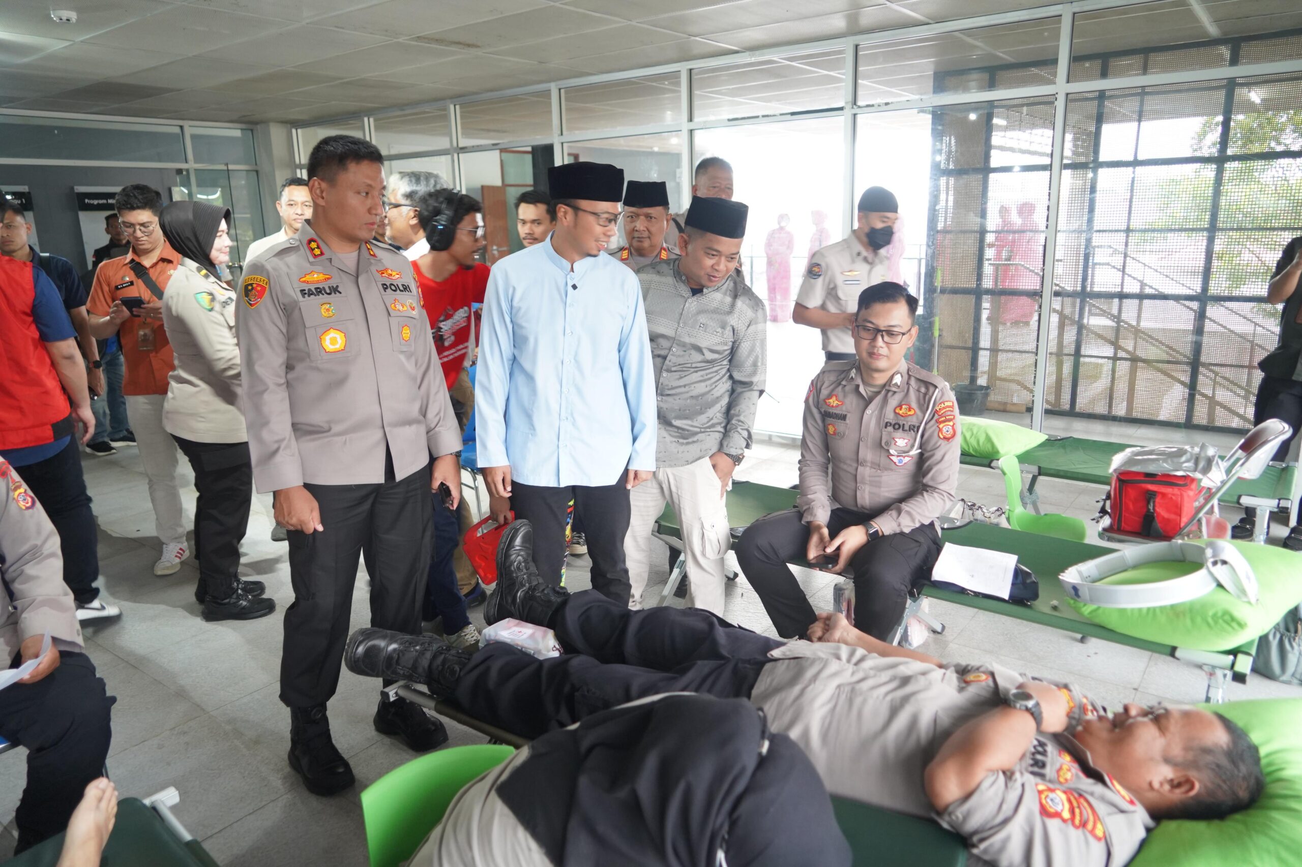 Polres Tasikmalaya Kota Gelar Donor Darah Superhero Ramadan,Setetes Darah Sejuta Harapan