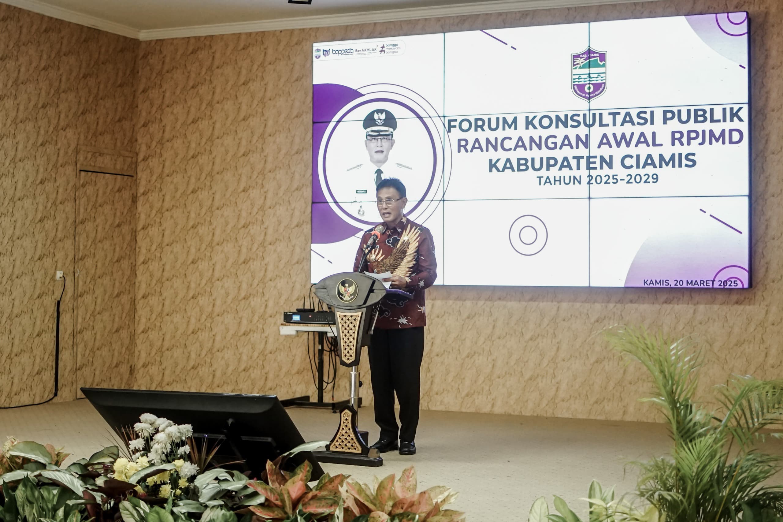 Pemerintah Kabupaten Ciamis Gelar Forum Konsultasi Publik Rancangan Awal RPJMD 2025-2029