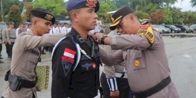 Polres Sumba Barat Laksanakan Gelar Pasukan Operasi Ketupat 2025 untuk Pengamanan Idul Fitri 1446 H