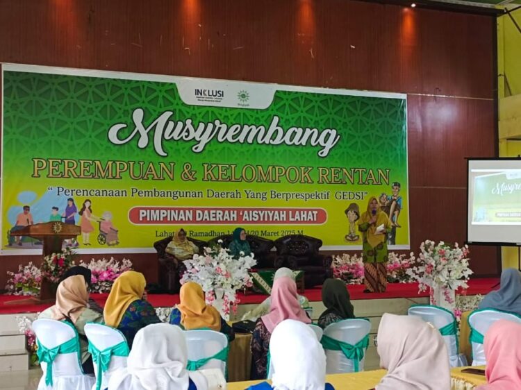 Musrembang Perempuan Dan Kelompok RentanDi Hadiri Oleh Ketua TP-PKK Lahat