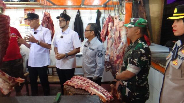 Dandim 0607/ Kota Sukabumi Bersama Forkopimda Pantau Harga Sembako