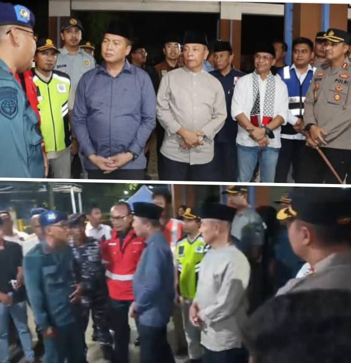 Gubernur NTB Kunjungi Pemudik KM Willis Di Pelabuhan Bima