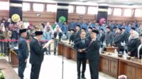 Kepler Sianturi Resmi Dilantik, Genapkan Jumlah Anggota DPRD Kota Tasikmalaya Jadi 45 Orang