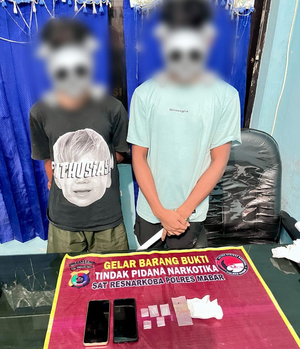 Satresnarkoba Polres Mabar Bekuk Dua Pengedar Narkotika Jenis Sabu di Labuan Bajo