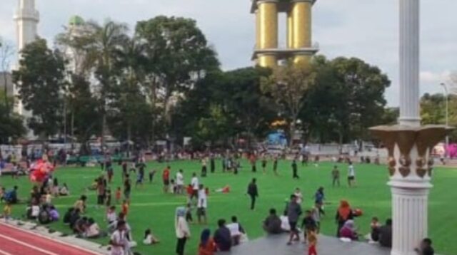 Wajah Baru Lapangan Upakarti Soreang, Kado untuk Hari Jadi ke-384 Kabupaten Bandung