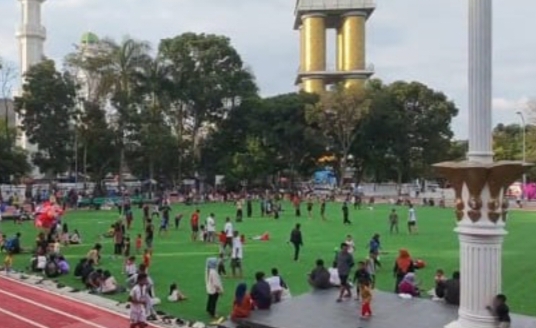 Wajah Baru Lapangan Upakarti Soreang, Kado untuk Hari Jadi ke-384 Kabupaten Bandung Wajah Baru Lapangan Upakarti Soreang, Kado untuk Hari Jadi ke-384 Kabupaten Bandung