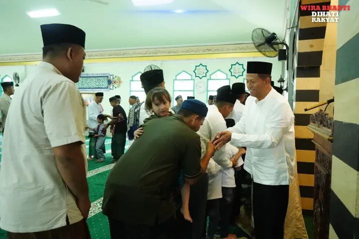 Bhakti Solat Idul Fitri 1446 H di Masjid As-Syuhada Gebang