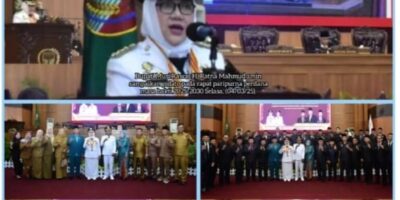 Bupati dan Wabup Musi Rawas Periode 2025-2030 Paparkan Program Mura Mantab Jilid II di Rapat Paripurna DPRD