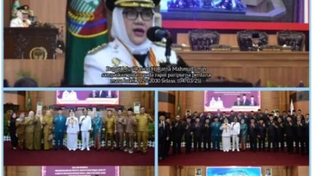 Bupati dan Wabup Musi Rawas Periode 2025-2030 Paparkan Program Mura Mantab Jilid II di Rapat Paripurna DPRD