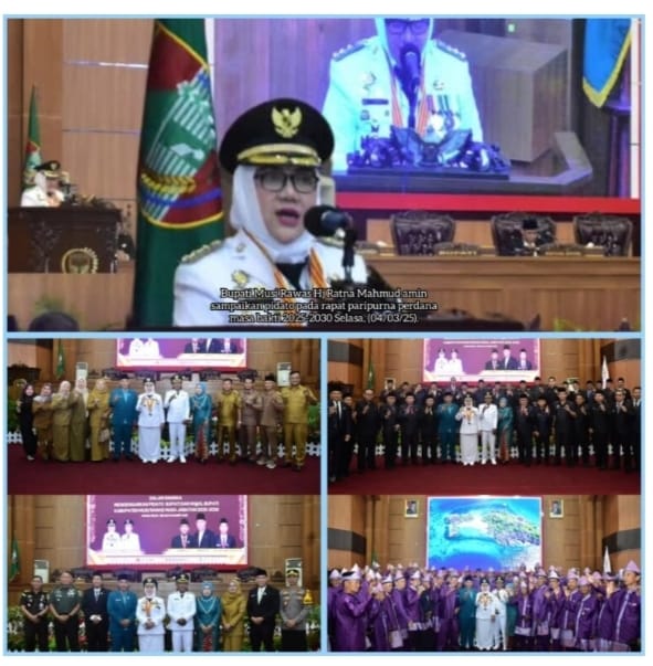 Bupati dan Wabup Musi Rawas Periode 2025-2030 Paparkan Program Mura Mantab Jilid II di Rapat Paripurna DPRD