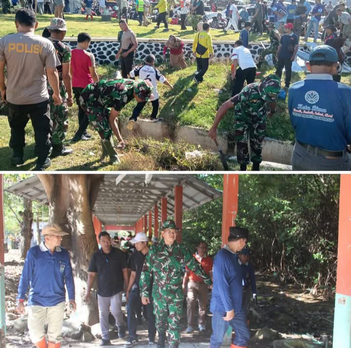 Sinergi Lintas Sektor, Kodim 1608/Bima, Pemkot dan Pemkab Bima Gelar Aksi BISA