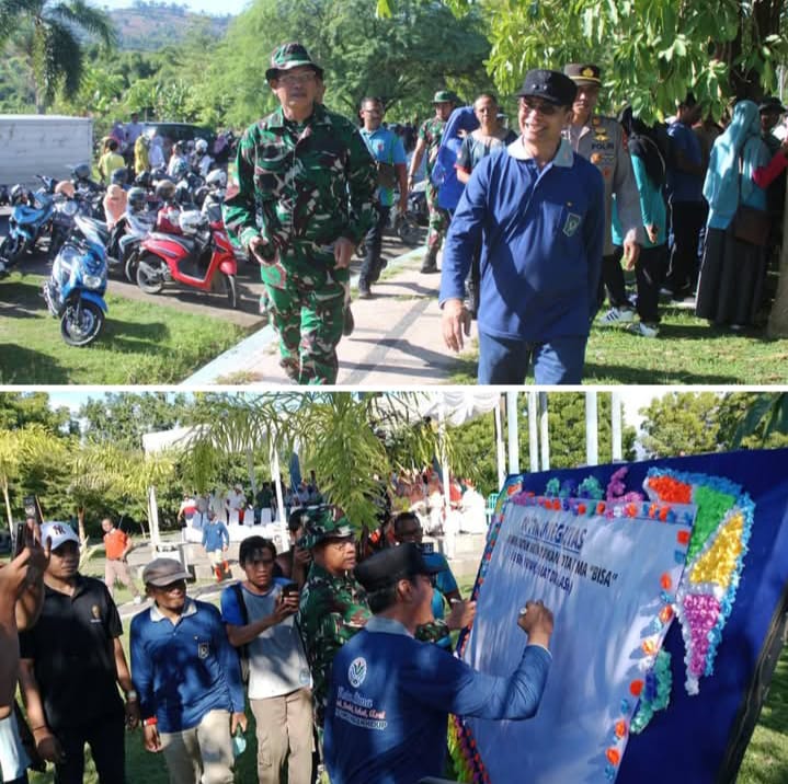 Sinergi Lintas Sektor, Kodim 1608/Bima, Pemkot dan Pemkab Bima Gelar Aksi BISA