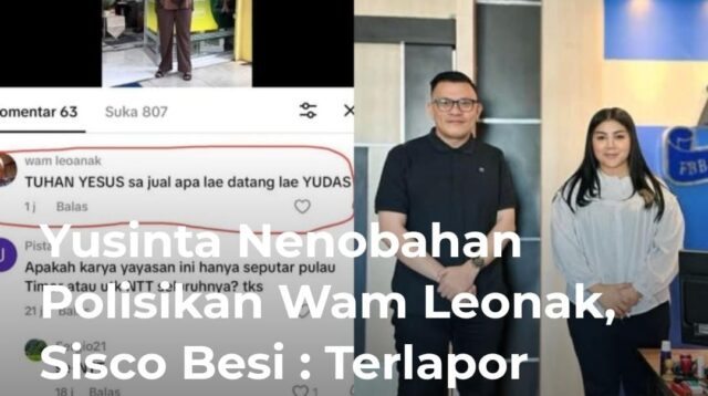 Komentar Berujung Laporan Polisi, Yusinta Ningsih Nenobahan Tempuh Jalur Hukum