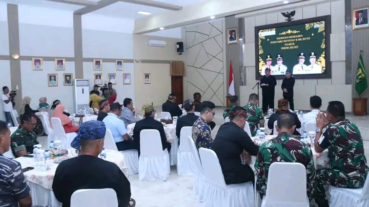 Giat Pisah Sambut Bupati Dan Wakil Bupati Kabupaten Sukabumi Yang Dilaksanakan Di Alun alun Pelabuhanratu Berjalan lancar
