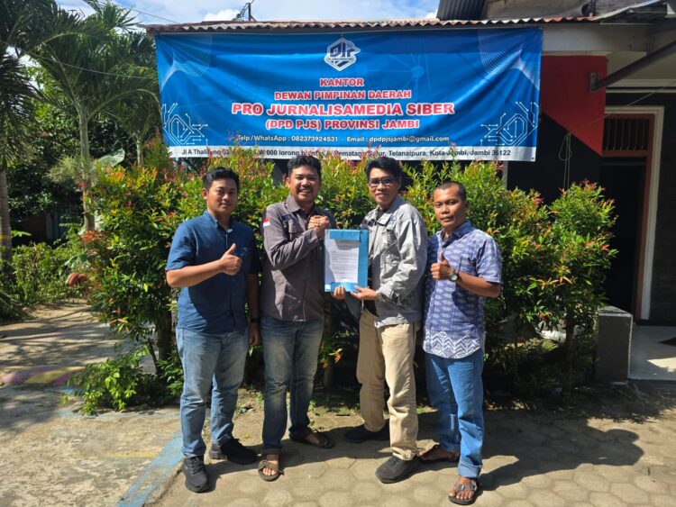 Ketum DPP PJS Kunjungi Jambi, Perkuat Langkah Jadi Konstituen Dewan Pers Ketum DPP PJS Kunjungi Jambi, Perkuat Langkah Jadi Konstituen Dewan Pers
