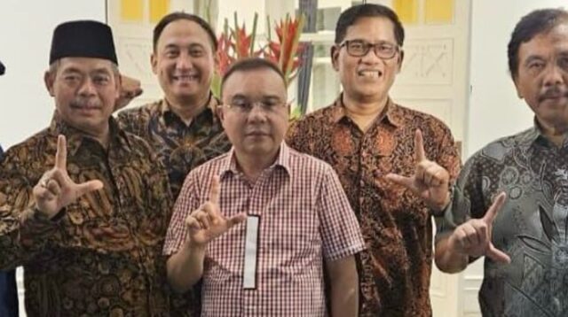 Pertemuan Bursah Zarnubi Bupati Lahat Dan Dasco Bahas Pengembangan Industrialisasi Di Kab. Lahat