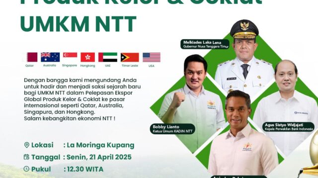 Anindya Bakrie Tiba di Kupang, Luncurkan Program NTT YES