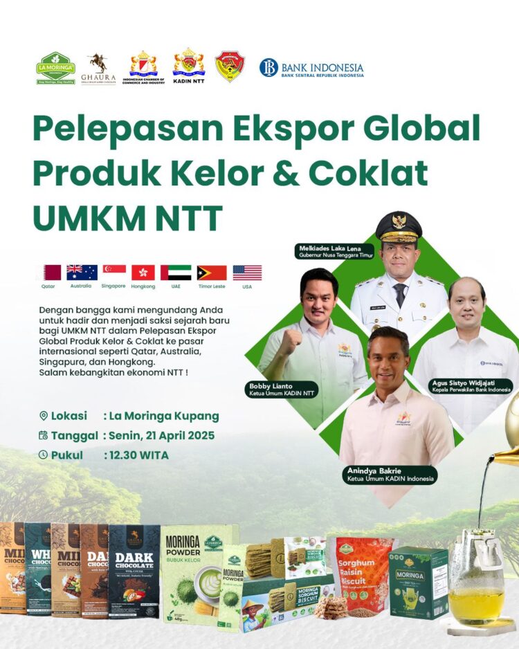 Anindya Bakrie Tiba di Kupang, Luncurkan Program NTT YES