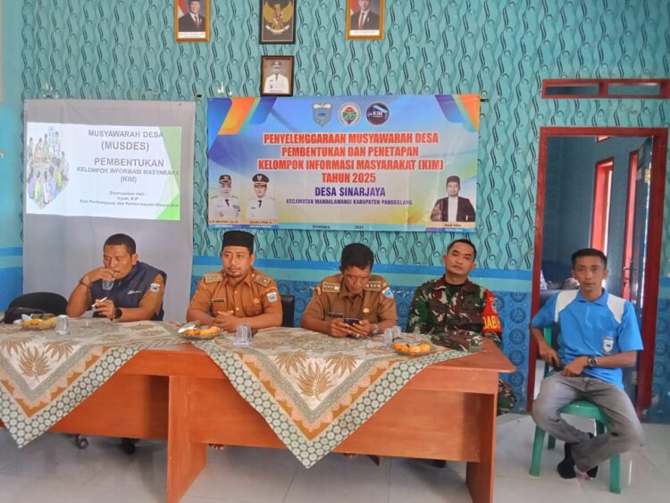 Pemdes Sinar Jaya Bentuk Panitia Kelompok Informasi Masyarakat (KIM) Pemdes Sinar Jaya Bentuk Panitia Kelompok Informasi Masyarakat (KIM)