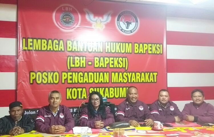 Launching Lembaga Bantuan Hukum (LBH) Barisan Pejuang Demokrasi (BAPEKSI) Kota Sukabumi Pembentukan Posko Pengaduan Untuk Masyarakat
