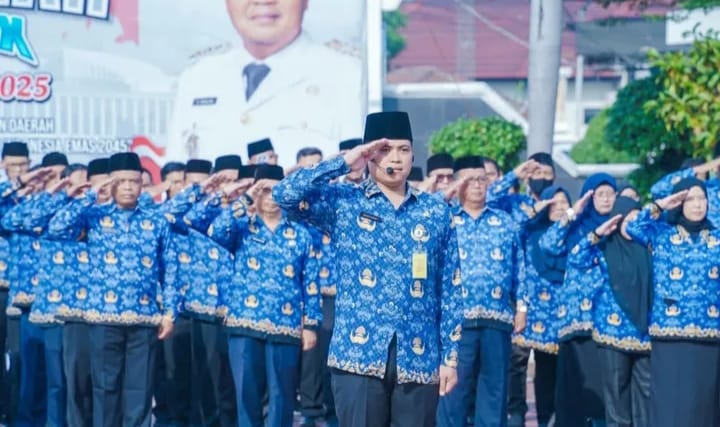 Pemkab Karawang Laksanakan Upacara Peringatan Hari Otonomi Daerah Ke-29 Tahun 2025