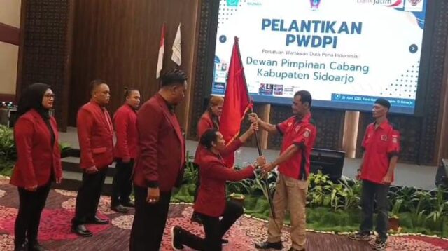 Pelantikan DPC PWDPI Sidoarjo: Awal Baru dalam Membangun Jurnalisme Profesional dan Humanis