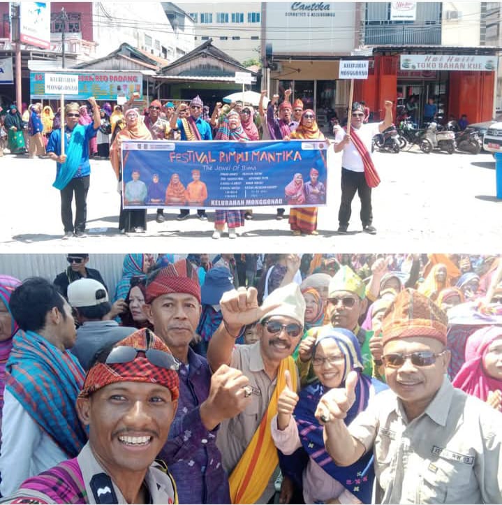 Meriahkan HUT Ke-23 Kota Bima, Lurah Monggonao dan Bhabinkamtibmas Ikut Festival Rimpu Mantika Meriahkan HUT Ke-23 Kota Bima, Lurah Monggonao dan Bhabinkamtibmas Ikut Festival Rimpu Mantika