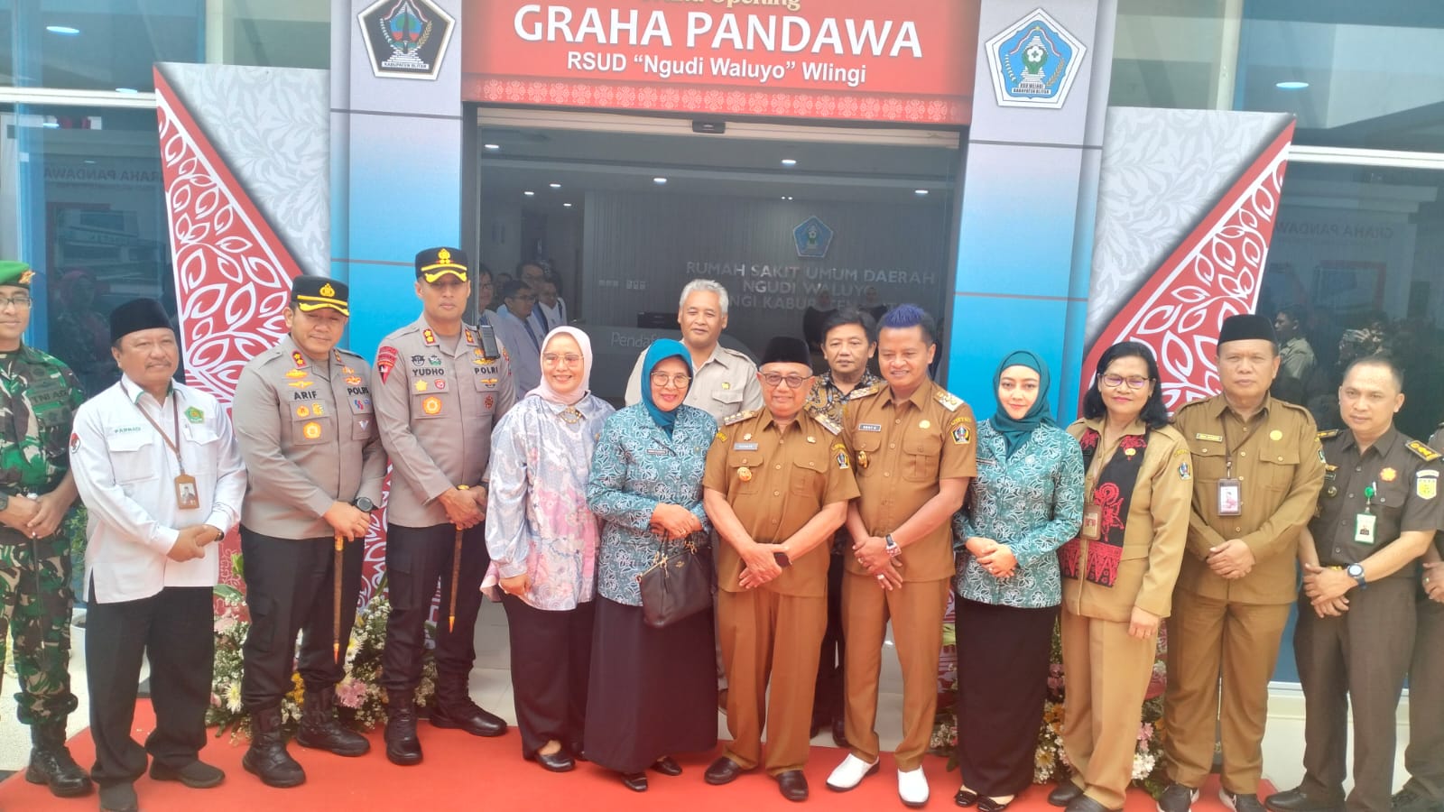 RSUD Ngudi Waluyo Wlingi Resmikan Gedung Rawat Inap 8 Lantai dan Masjid Baitusy Syifa’